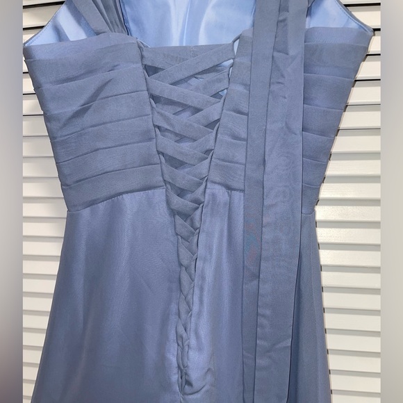 Off the Shoulder Bridesmaid Dress - Picture 4 of 5